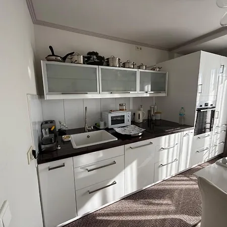 Moebelierte 3-zm-wohnung Mit Luxurioeser Innenausstattung In Zentrum Lejlighed